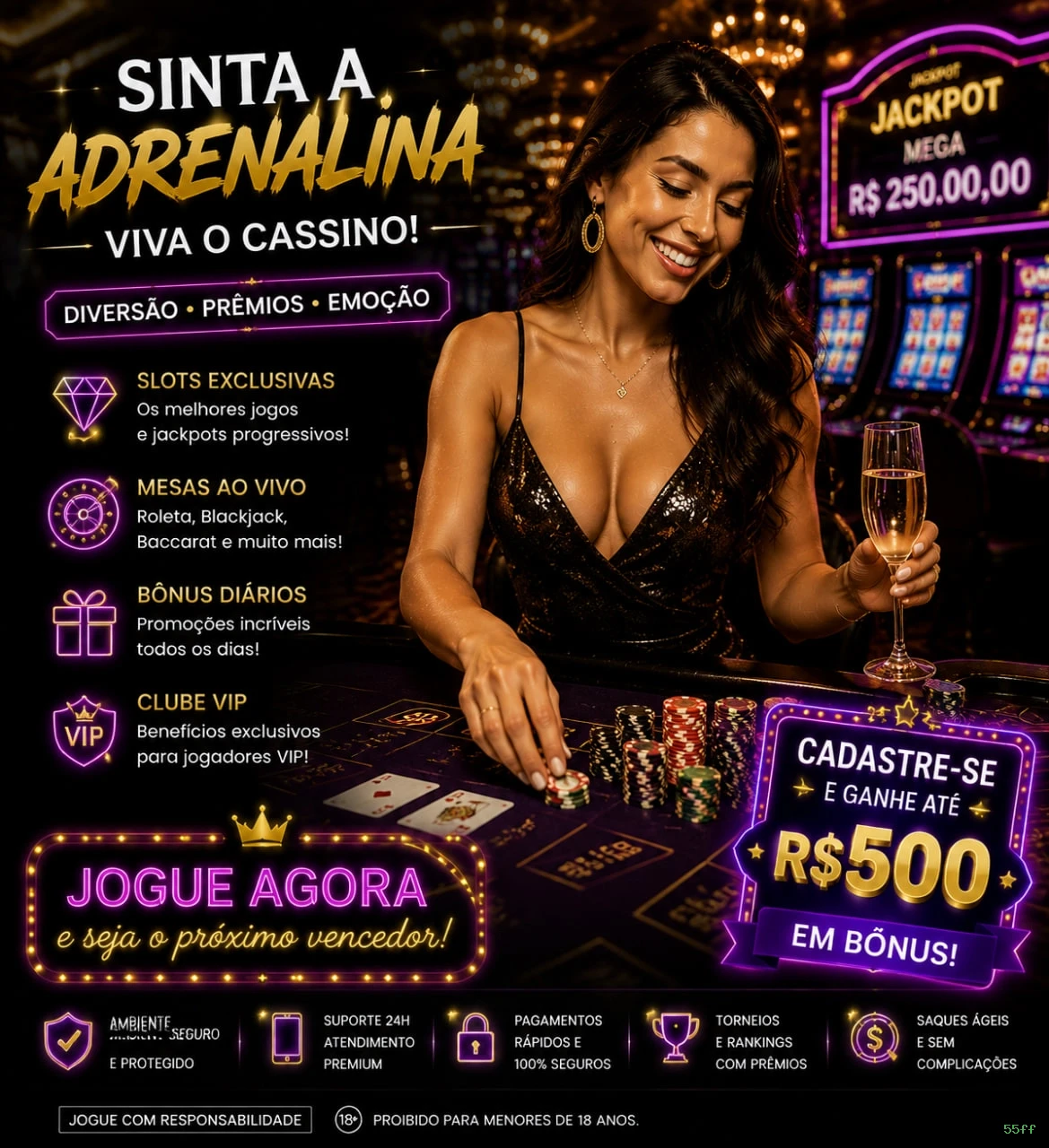 Registro 55ff - cadastro rápido